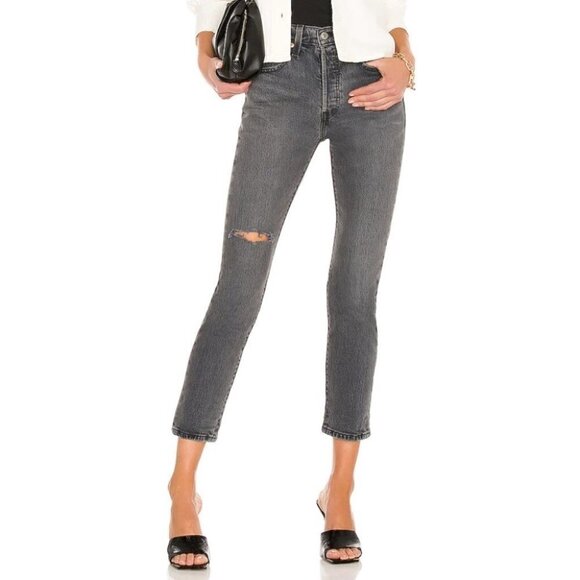 𝅺LEVI’S woman 501 Skinny in Dark Side Of The Moon size 30 - Picture 1 of 15